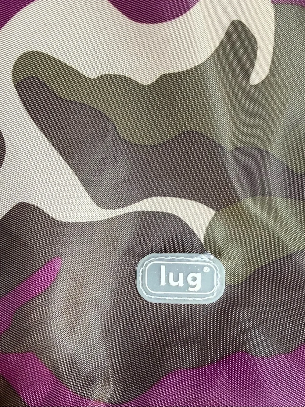 Lug Eco Shopper Tote in Camo Berry